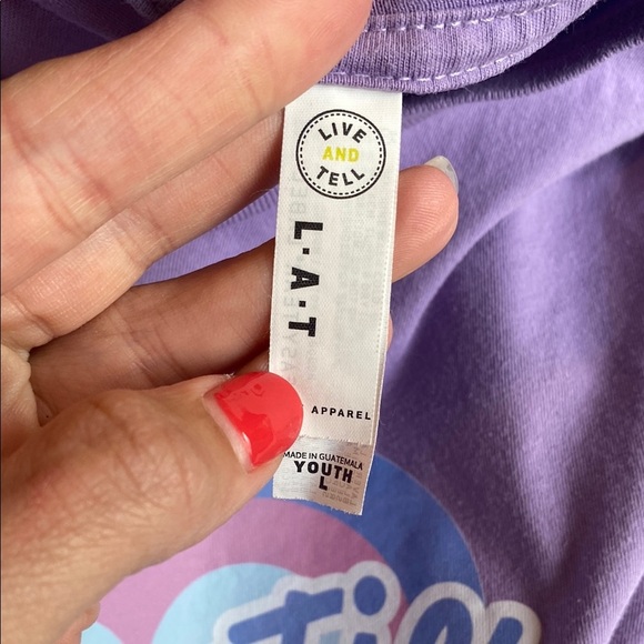 Purple Kids Short Sleeve Tee - Picture 7 of 8